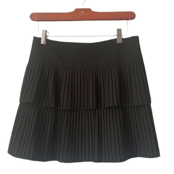 Mint by Jodi Arnold Double Pleated Mini Skirt - Picture 1 of 6
